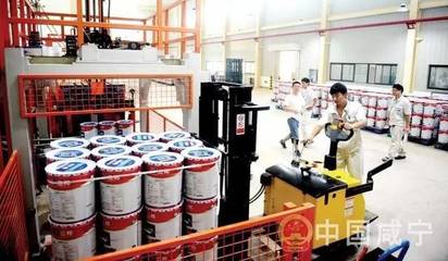 立邦涂料咸寧工廠首條生產(chǎn)線投產(chǎn)，年產(chǎn)值50億元項目啟航